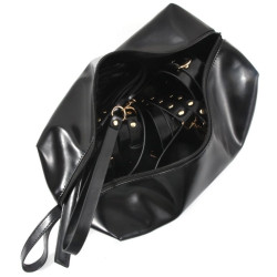 LuxuryFantasy Kit d'accessoires SM avec sacoche 7 Pièces Noir
